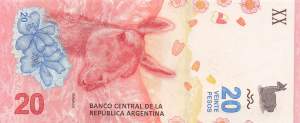 100 Pesos Argentinien 2018